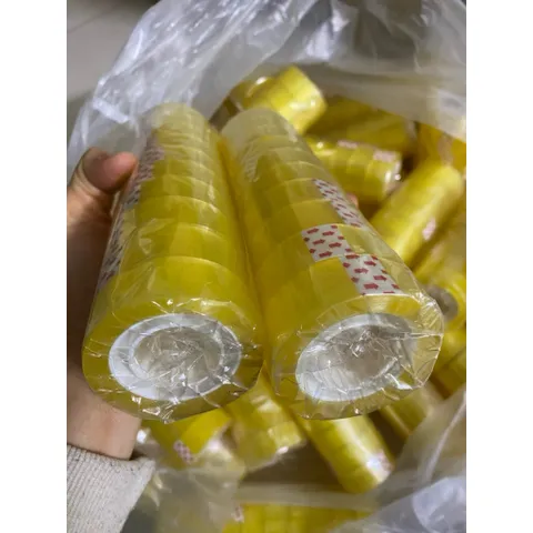 combo 10 cuộn băng dính văn phòng, băng dính bé dán làm hoa tạo hình