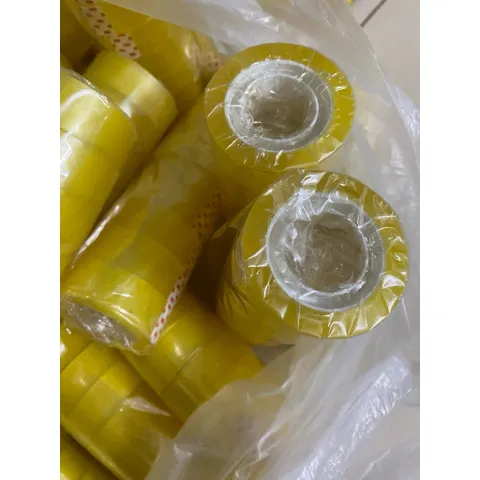 combo 10 cuộn băng dính văn phòng, băng dính bé dán làm hoa tạo hình
