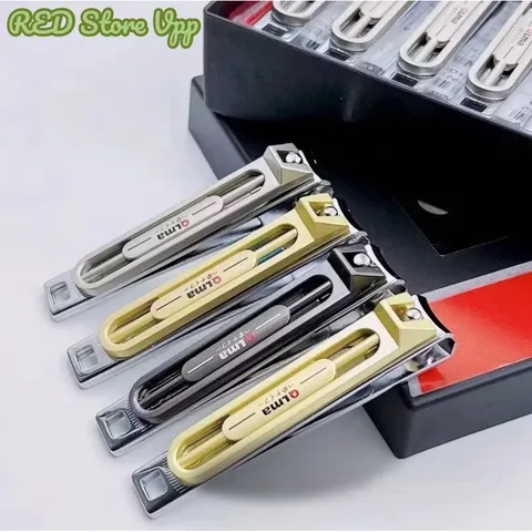 Bấm móng tay, móng chân thép không rỉ QLma siêu sắc siêu bền 2 size 6cm và 8cm
