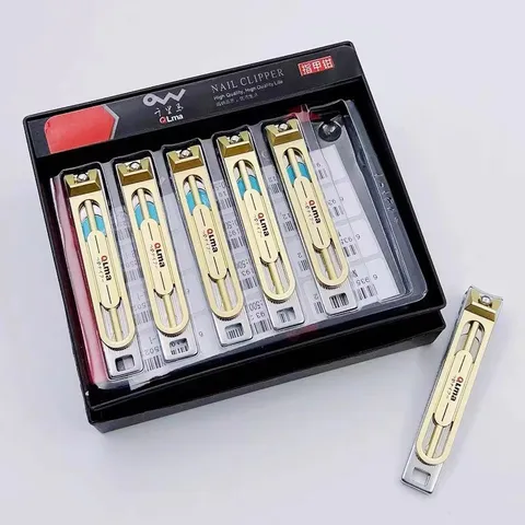 Bấm móng tay, móng chân thép không rỉ QLma siêu sắc siêu bền 2 size 6cm và 8cm