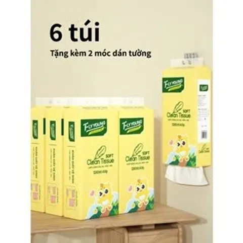 Giấy vệ sinh treo tường,Khăn giấy rút FlyYoung