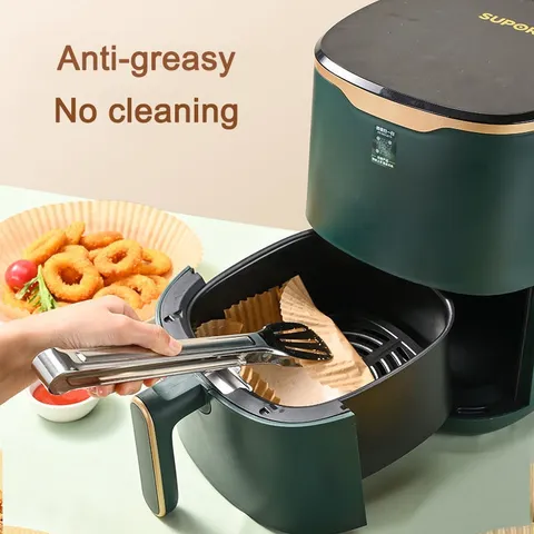 Set 50 Tờ Giấy Nến Lót Nồi Chiên Không ( loại có hộp)