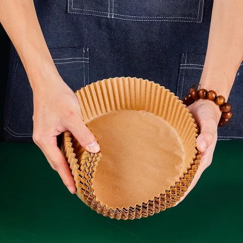 Set 50 Tờ Giấy Nến Lót Nồi Chiên Không ( loại có hộp)