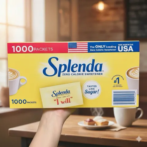 100 GÓI ĐƯỜNG ĂN KIÊNG SPLENDA ZERO CALORIE SWEETENER 100 PACKETS 838989