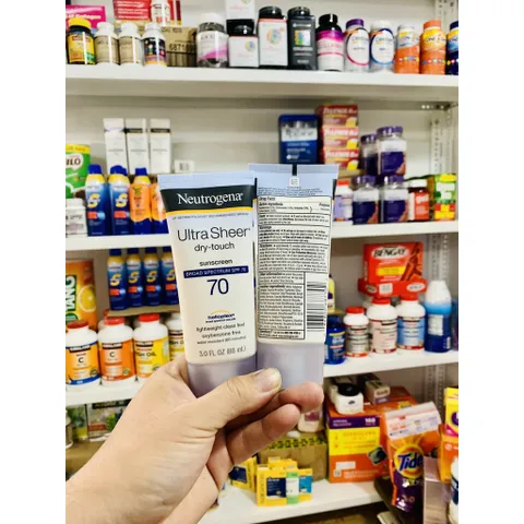 Kem chống nắng Neutrogena SPF70 của Mỹ (hàng chuẩn)