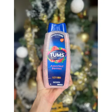 Kẹo nhai tums 265viên Date 4/2026