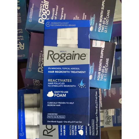 Bọt mọc tóc nam Men's Rogaine Foam 60gam/chai mẫu mới (bao check hàng chuẩn)