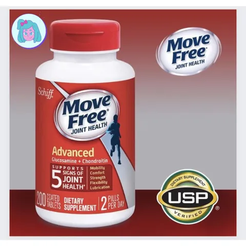Viên Uống Bổ Khớp Move Free Joint Health 200 viên của Mỹ (Cam kết hàng chính hãng USA)