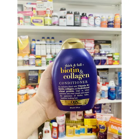 Dầu Gội Xả Biotin Collagen  385ml bản Mỹ (Cam kết hàng chính hãng USA)