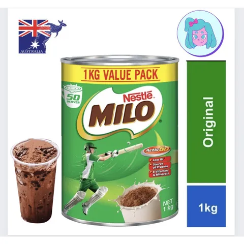 Sữa Bột Milo Úc 1kg Nestlé (Hàng chính hãng)