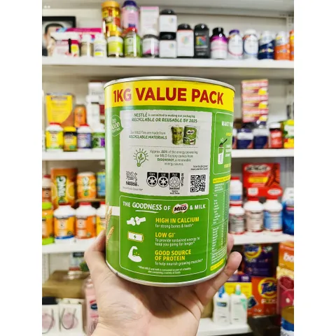 Sữa Bột Milo Úc 1kg Nestlé (Hàng chính hãng)