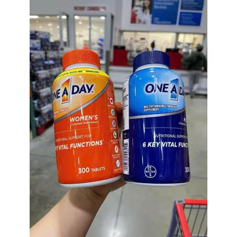 CAM KẾT Chính hãng Mỹ Viên One A Day Men'S, Women. Nam , Nữ Multivitamin Health Formula, 300 Viên dưới 50 tuổi