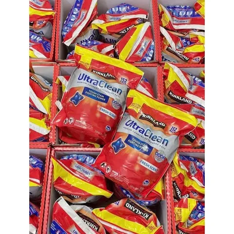 Túi Viên giặt Kir Ultra Clean 152 viên 3.04kg của Mỹ MẪU MỚI 152 viên