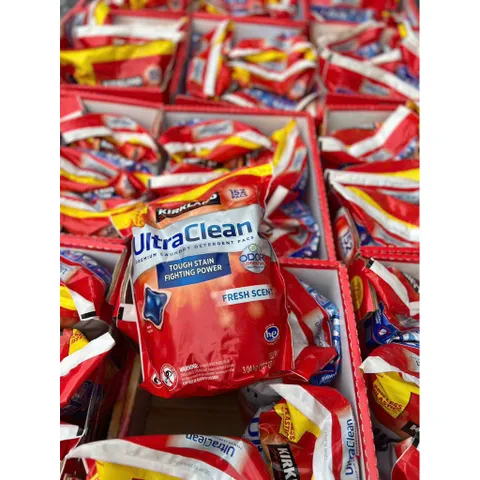 Túi Viên giặt Kir Ultra Clean 152 viên 3.04kg của Mỹ MẪU MỚI 152 viên