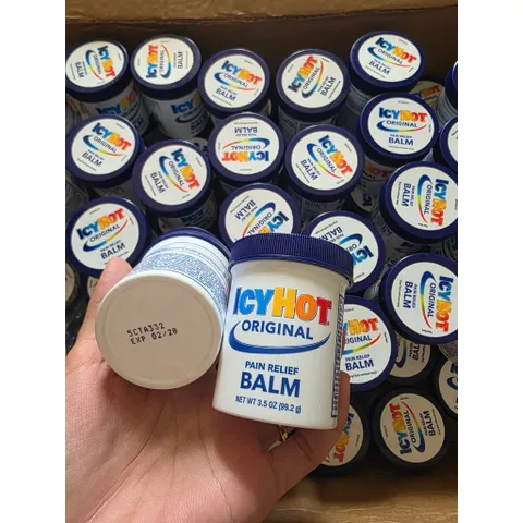 HÀNG MỸ Dầu xoa bóp giảm đau nhức Icy Hot Balm Pain Relieving Extra Strength 99.2g 839133