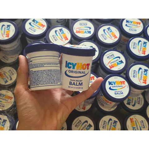 HÀNG MỸ Dầu xoa bóp giảm đau nhức Icy Hot Balm Pain Relieving Extra Strength 99.2g 839133