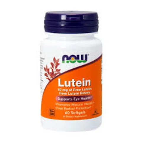 Viên uống Lutein 10mg Now 60 viên - Viên uống bổ mắt 839176