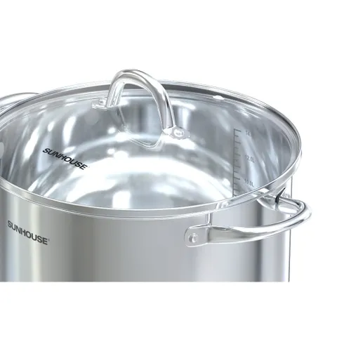 Nồi Inox 3 đáy 32cm SUNHOUSE SHG301-32