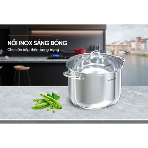 Nồi Inox 3 đáy 30cm SUNHOUSE SHG301-30