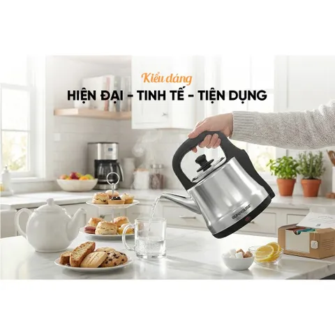 Ấm siêu tốc Inox 5L SUNHOUSE SHD1403