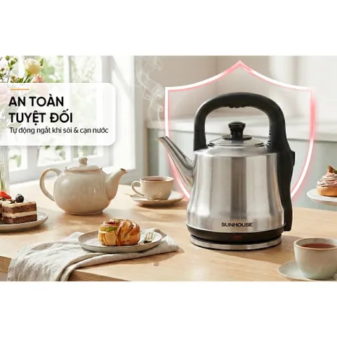 Ấm siêu tốc Inox 5L SUNHOUSE SHD1403