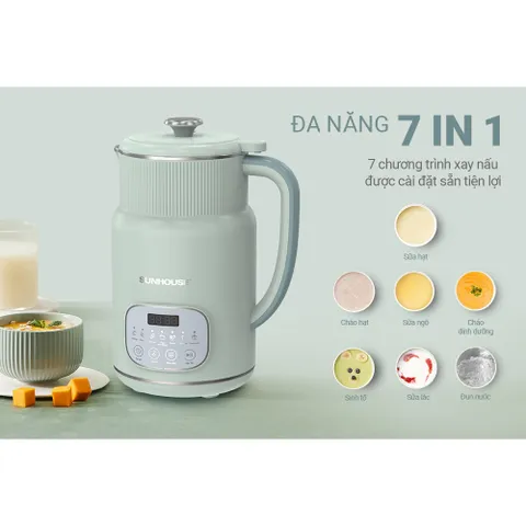 Máy làm sữa hạt đa năng SUNHOUSE SHD5260