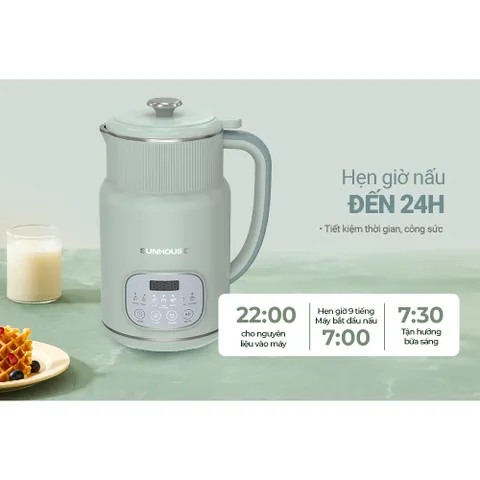 Máy làm sữa hạt đa năng SUNHOUSE SHD5260
