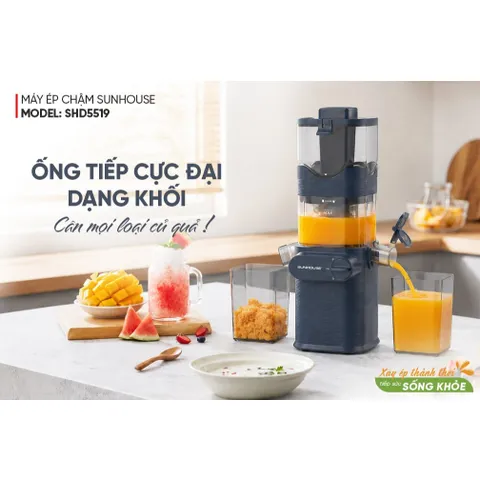 Máy ép chậm SUNHOUSE SHD5519