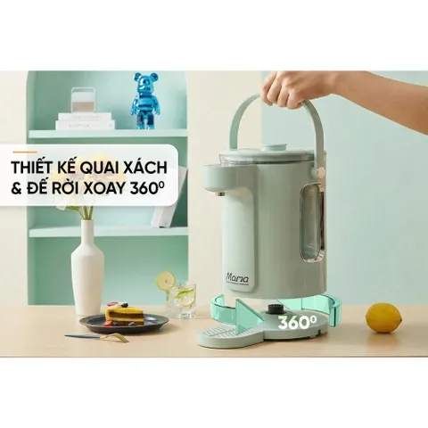 Bình thủy điện thủy tinh 3L SUNHOUSE MAMA SHD1445 - Điều chỉnh được nhiệt độ
