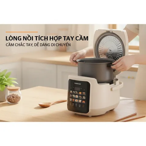 Nồi cơm điện tử 1.8L SUNHOUSE SHD8925