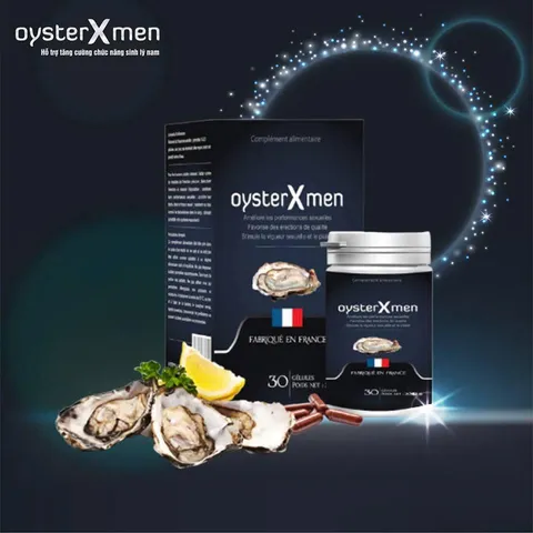 [CHÍNH HÃNG] Viên Uống OysterXmen Pháp (Hộp 30 Viên)