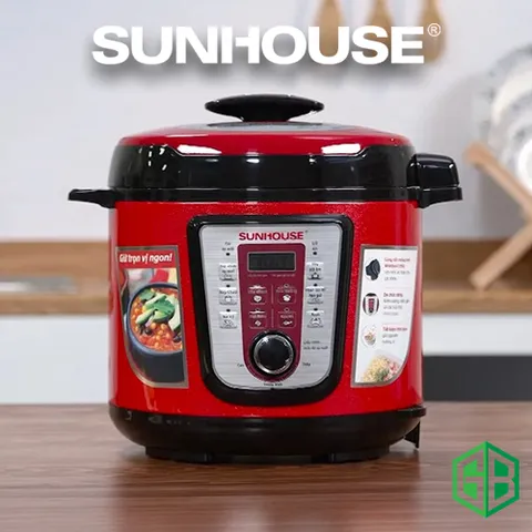 Nồi áp suất điện đa năng 6L SUNHOUSE SHD1767
