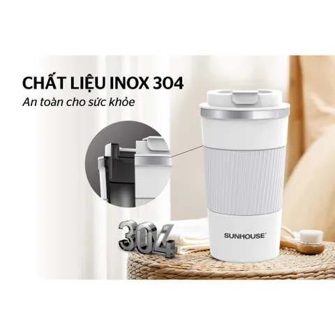 Cốc giữ nhiệt Snappy 500ml SUNHOUSE KS-TU500SW