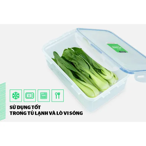 Hộp bảo quản thực phẩm ngăn mát 2600ml SUNHOUSE BioZone KB-CO2600P