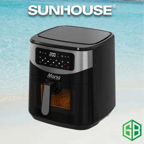 Nồi chiên không dầu 2 thanh nhiệt 10.5L SUNHOUSE MAMA SHD4093