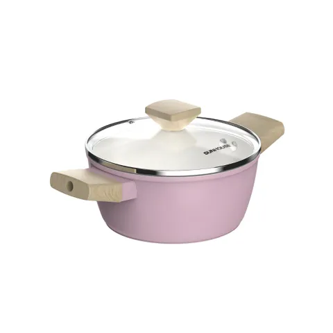 Bộ nồi phủ sứ Nano đáy từ Sunhouse Healthy SHG7979MP1