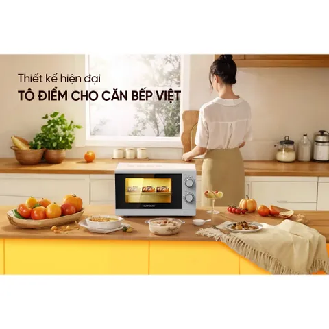 Lò vi sóng 20L SUNHOUSE SHD4819 - Công suất 1200W