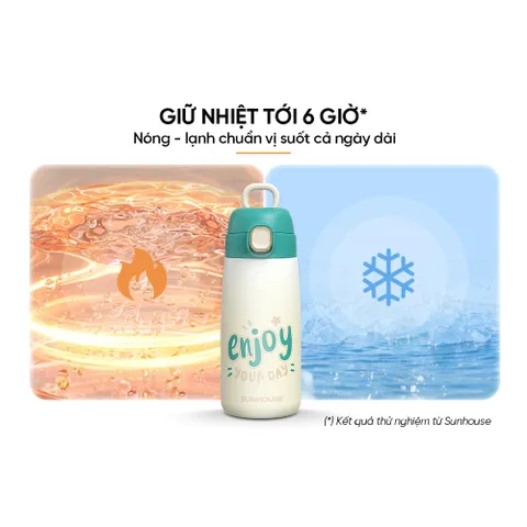 Bình giữ nhiệt trẻ em GripPal 420ml SUNHOUSE KS-TU420GB