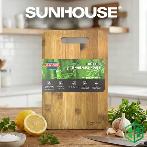 Thớt tre tự nhiên SUNHOUSE KS-CH3020B