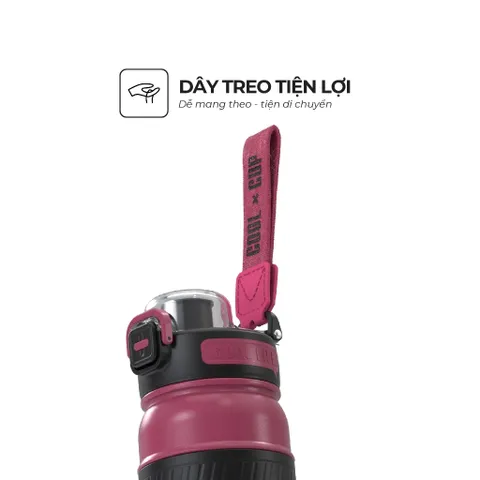Bình giữ nhiệt inox 316 Double Boost 750ml SUNHOUSE KS-TU750BR