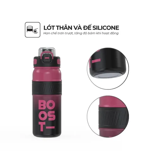 Bình giữ nhiệt inox 316 Double Boost 750ml SUNHOUSE KS-TU750BR