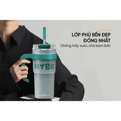 Bình cốc giữ nhiệt inox 316 Stay Hybe 750ml SUNHOUSE KS-TU750SG