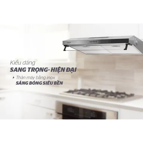 Máy hút mùi vỏ inox SUNHOUSE SHB6118I - Bảo hành tại nhà 18 tháng 839295