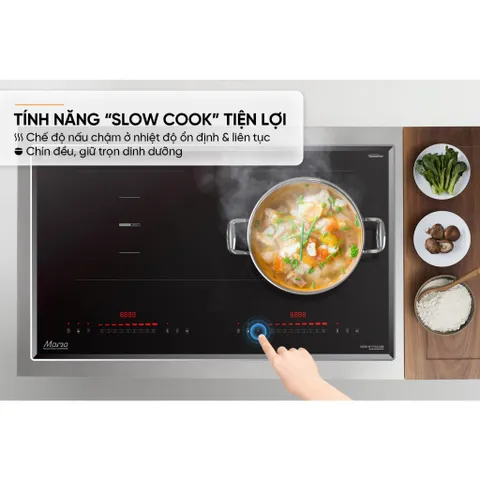 Bếp đôi điện từ SUNHOUSE MAMA MMB56996DP - Booster 2600W