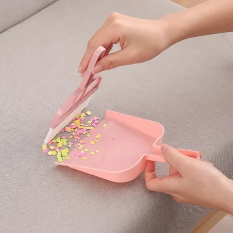 Bộ chổi và xẻng bụi, chổi mini để bàn, bàn chải vệ sinh cho thú cưng hamster, bàn chải bàn phím gia đình,