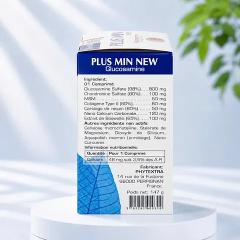 [CHÍNH HÃNG] Viên Uống Plus Min New Pháp (Hộp 100 Viên)