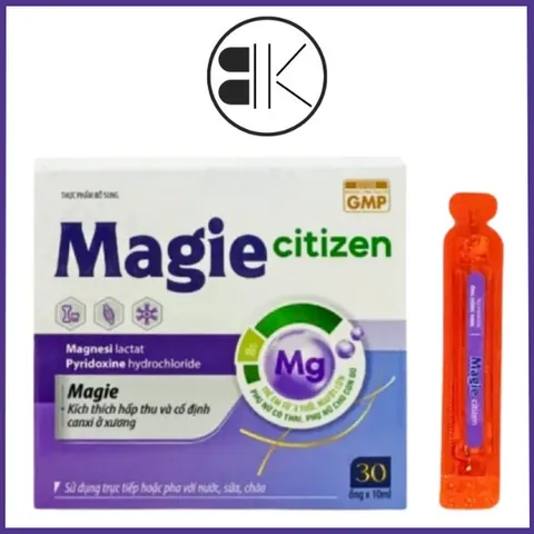 [CHÍNH HÃNG] Dung Dịch Midu Magie Citizen (Hộp 30 Ống x 10ml)