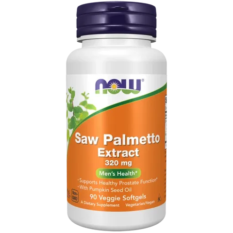 Viên uống hỗ trợ tuyến tiền liệt Now Saw Palmetto Extract 320mg 90 viên