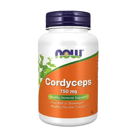 Đông Trùng Hạ Thảo Now Cordyceps 750mg 60 Viên