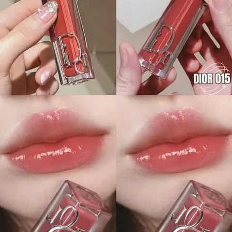 💄 Son Dior Addict Lip Glow 015 Cherry dưỡng ẩm môi - Hàng có sẵn, giao nhanh 2h